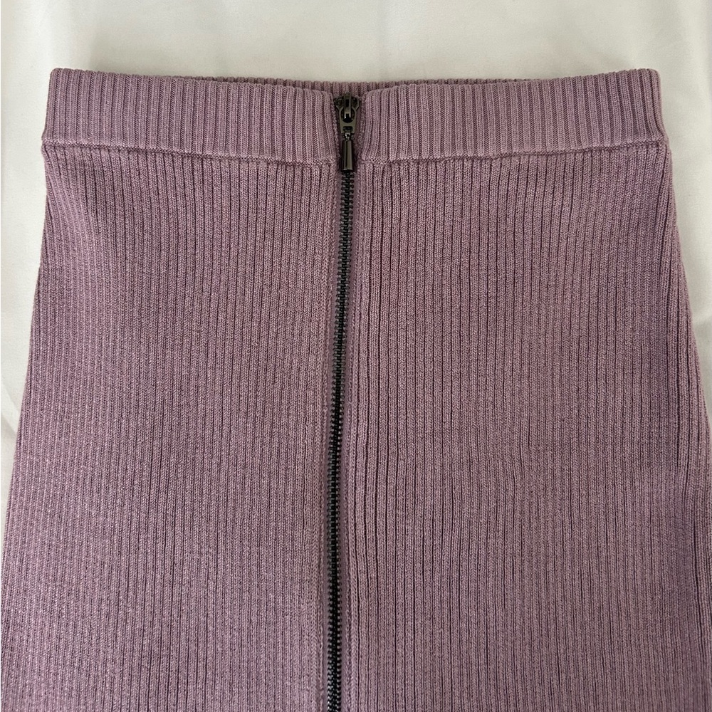 Guess Lilac Front Zipper High Waist Pencil Skirt Size XS